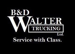 B & d Walter Trucking Ltd, Lethbridge, AB opening hours