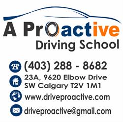 A Proactive Driving School, Calgary, AB opening hours