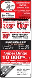 Bingo Jean-Talon in Québec, QC (Quartier 4-2) - Opening Hours