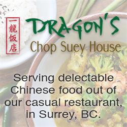 Dragon S Chopsuey House, Surrey, BC opening hours