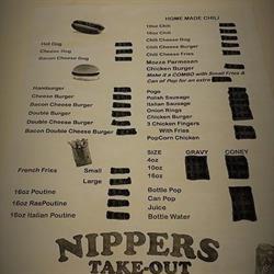 Nippers Take Out, Thunder Bay, ON opening hours