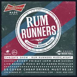 Tequilla Rose - Rum Runners in London, ON (Central London) - Opening Hours