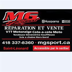 MG Sports, Saint-Léonard-de-Portneuf, QC opening hours