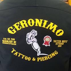 Geronimo Tattoo, Burnaby, BC opening hours