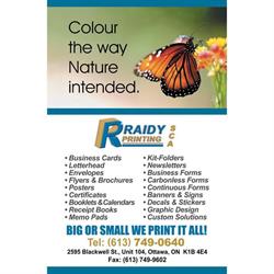 Raidy Printing in Ottawa, ON (Industrial Park) - Opening Hours