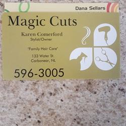 Magic Cuts Ltd (Karen), Carbonear, NL opening hours