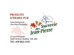 Sucrerie Chez Jean-Pierre, Saint-Arsene, QC opening hours