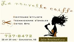 La Nouvelle Coiffe, Edmundston, NB opening hours
