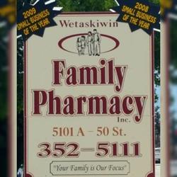 Wetaskiwin Family Pharmacy Inc., opening hours