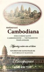 Restaurant Cambodiana, Saint-Jérôme, QC opening hours