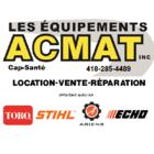 Location Les Équipements Acmat inc. Détaillant autorisé: Stihl, Toro, Ariens, Echo power, Cap-Sante, QC opening hours