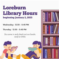 Loreburn Library, opening hours