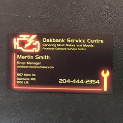 Oakbank Service Centre, opening hours