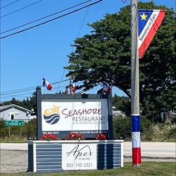 Seashore Restaurant, Meteghan, NS opening hours