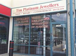 Tim Platinum Jewellers, Surrey, BC opening hours