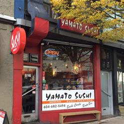 Yamato Sushi Restaurant Inc in Vancouver, BC (Downtown) - Opening Hours