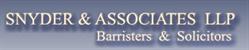 Snyder & Associates LLP (Barristers, Solicitors, & Notaries) in Edmonton, AB (Downtown) - Opening Hours