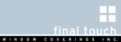 Final Touch Window Coverings Inc, North Vancouver, BC opening hours