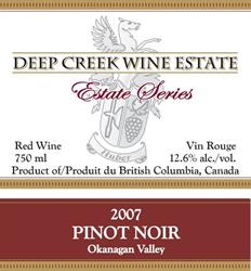 Deep Creek Wine Estate, Peachland, BC opening hours