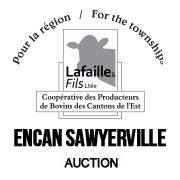 Encan Sawyerville Auction, Cookshire-Eaton, QC opening hours