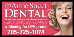 Anne Street Dental Office, Barrie, ON opening hours