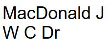 Mac Donald, J. W. C. Dds in Edmonton, AB (Southwest Edmonton) - Opening Hours