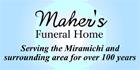 Maher's Funeral Home, Miramichi, NB opening hours