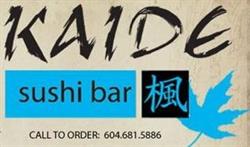 Kaide Sushi in Vancouver, BC (Downtown) - Opening Hours