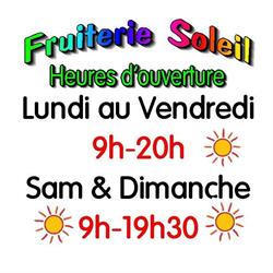 Fruiterie Soleil, Verdun, QC opening hours