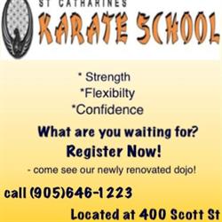 Siedo-Kan Karate School, St. Catharines, ON opening hours