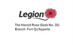 Royal Canadian Legion, Harold Ross Branch, Fort Qu'Appelle, SK opening hours