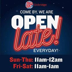 Boston Pizza, Uxbridge, ON opening hours
