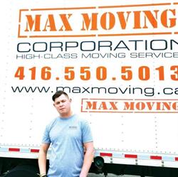 Max Moving Corporation, Toronto, ON opening hours