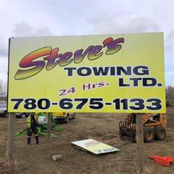 Steve's Towing in Athabasca, opening hours