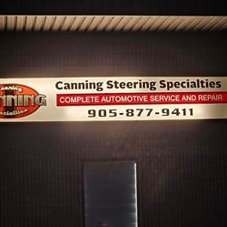 Canning Steering Specialties, Georgetown, ON opening hours