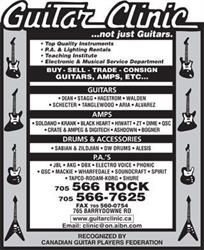 Guitar Clinic, Sudbury, ON opening hours