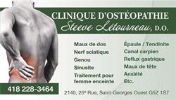 Letourneau, Steeve, Saint-Georges, QC opening hours