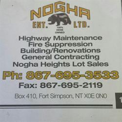 Nogha Enterprises Ltd, Fort Simpson, NT opening hours