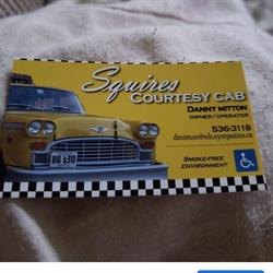 Squires Courtesy Cab, Sackville, NB opening hours
