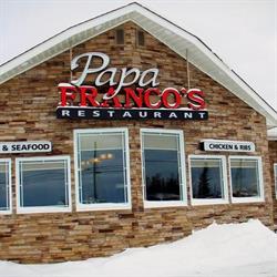 Papa Franco's Restaurant, Kapuskasing, ON opening hours