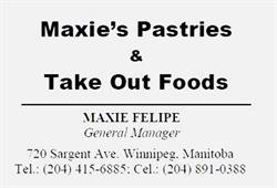Maxie's Pastries & Take Out Foods in Winnipeg, MB (Daniel Mcintyre) - Opening Hours