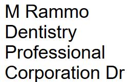 Rammo, Dr M Dentistry Professional Corporation in North York, ON (Emery) - Opening Hours