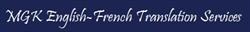 MGK ENglish French Translation Services in Guelph, opening hours