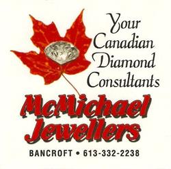 Mcmichaels Jewellers, Bancroft, ON opening hours