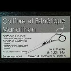 Salon de Coiffure et d'esthétique Manatthan Enr, Charette, QC opening hours