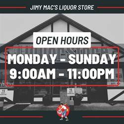 Jimy Mac's Liquor Store in Langley, opening hours