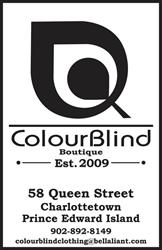 Colour Blind Clothing, Charlottetown, PE opening hours