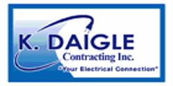 K Daigle Contracting, Miramichi, NB opening hours