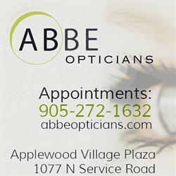 Abbe Opticians in Mississauga, ON (Lakeview) - Opening Hours