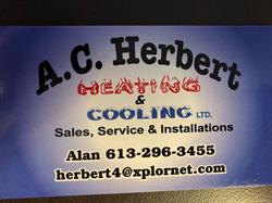 A C Herbert Heating & Cooling Ltd, Osgoode, ON opening hours